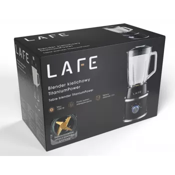 LAFE stalo blenderis TITANIUMPOWER 1300 W 1,5 L juodas
