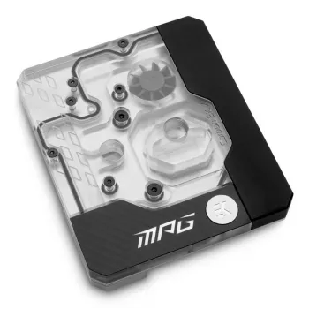Monoblokas EK Water Blocks Akrilas Žalvaris Juodas Sidabrinis