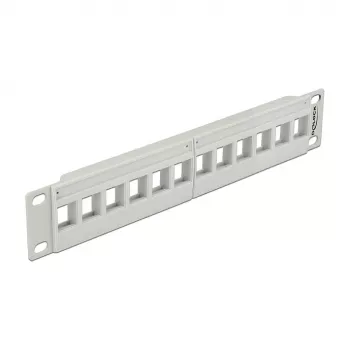 Patch panel DeLOCK 43309 12 prievadų, 10 inch