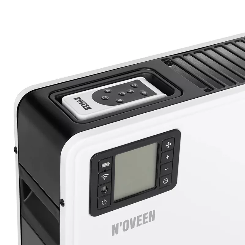 Elektrinis konvektorinis šildytuvas NOVEEN NOVEENCH9099, 2300 W, 3 galios lygiai, Tuya WiFi išmanus, LCD, laikmatis, pastatymas ant grindų