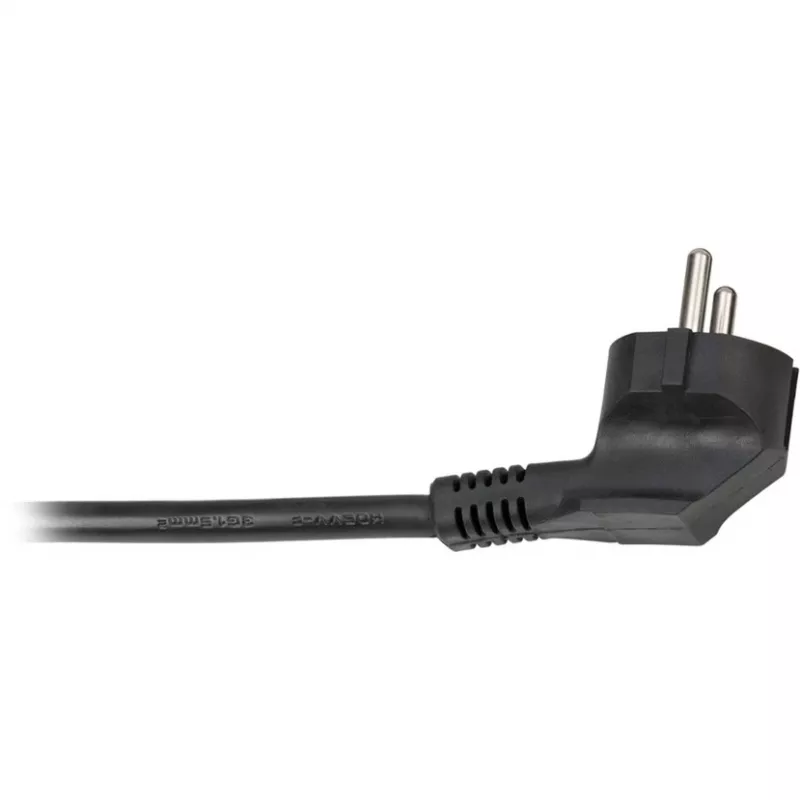 Brennenstuhl 1390007308 2 m 8 AC lizdų vidaus aliuminis plastikas juodas sidabrinis