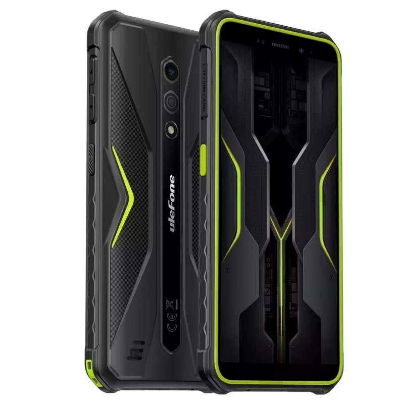 Ulefone Armor X12 Pro 4/64GB Juoda/Žalia be įkroviklio