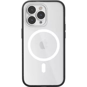 Woodcessories ECO640 Dėklas iPhone 14 Pro 6.1 colio juodas permatomas
