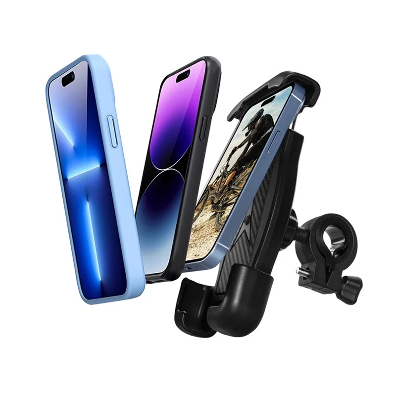 Crong ENDURO pasyvus laikiklis telefonui, juodas