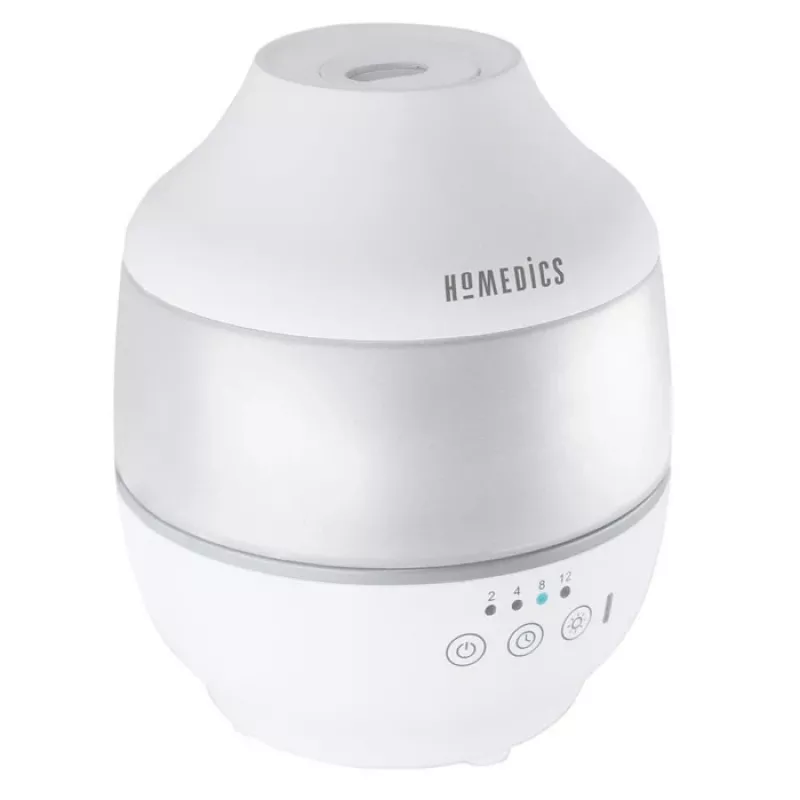 Ultragarsinis drėkintuvas HoMedics UHE-CM18-EU — šaltas rūkas, reguliuojamas rūko intensyvumas