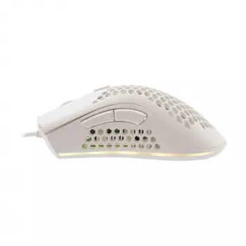 Baracuda BGM-032 Coral White – žaidimų pelė
