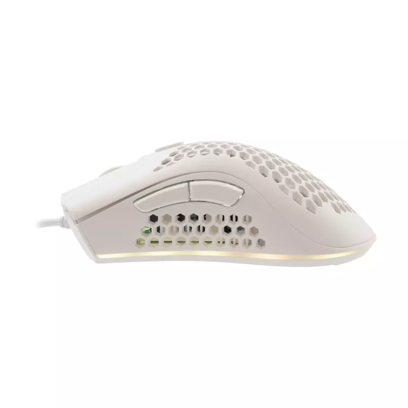 Baracuda BGM-032 Coral White – žaidimų pelė