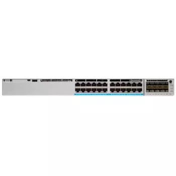 Cisco Catalyst 9300L Network Advantage jungiklis, L3 valdomas, 24 x 10/100/1000 (U