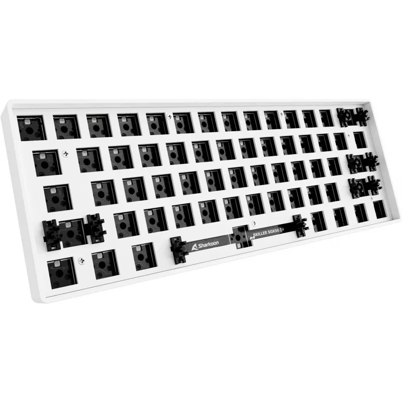 Sharkoon SKILLER SGK50 S4 žaidimų klaviatūra USB balta