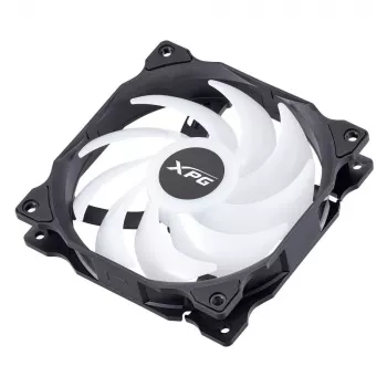 XPG VENTO 120 ARGB PWM (3vnt.) Juodas, Ventiliatorius, 12 cm, 300 aps./min., 1850 aps./min., Juodas