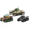 Konstruktorius COBI Renault R35, Valentine IX, Panzer I 595 dalių