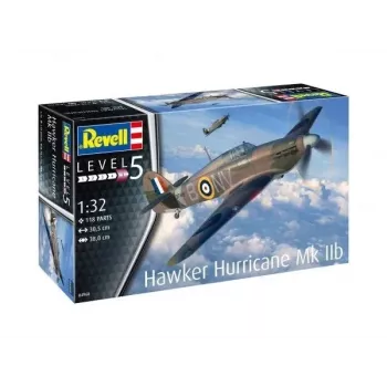 Plastikinis modelis REVELL Hawker Hurricane MK IIB 1/32 mastelio lėktuvas