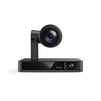 Web kamera Yealink UVC86 Juoda – 8 MP 4K Ultra HD, 30 kadrų/s, RJ-45 sąsaja, 40° iki -90° pakreipimas