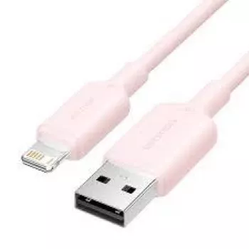 USB–Lightning laidas Vention LAMPF 1 m – USB 2.0 įkrovimas ir duomenų sinchronizavimas