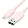 USB–Lightning laidas Vention LAMPF 1 m – USB 2.0 įkrovimas ir duomenų sinchronizavimas