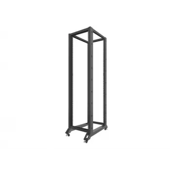 Lanberg OR01-6042-B atviras stovo korpusas 42U grindinis stovas Juodas