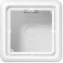 JUNG CD 581 A WW sieninis kištukinis lizdas, baltas, duroplastinis korpusas, 85×85×47 mm