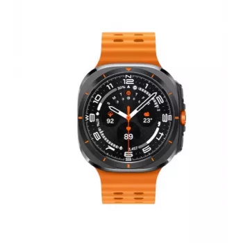 Samsung Galaxy Watch Ultra 3.81 cm (1.5 colio) AMOLED 47 mm Skaitmeninis 480 x 480 pikselių Liečiamas ekranas 4G Pilka, Titanas Wi-Fi GPS (palydovas)