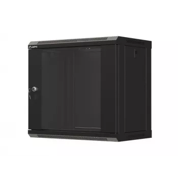 Sieninis stovas LANBERG WF03-5309-10B, 9U, 500×350×540 mm, maks. apkrova 60 kg, juodas