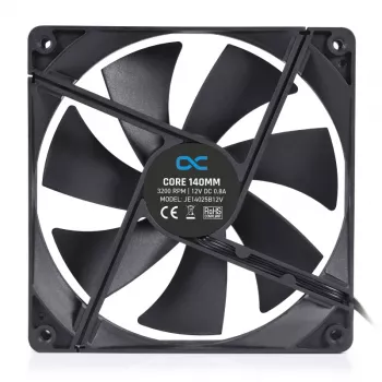 Ventiliatoriaus modulis Alphacool 24847 juodas plastikas 140x140x25 mm
