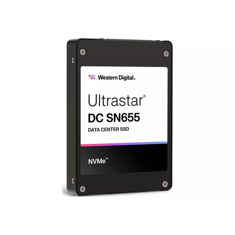 Vidinis U.3 SSD Western Digital Ultrastar DC SN655 15.36 TB (PCIe 4.0, NVMe 1.4b, 6800/3700 MB/s)