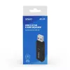 SD kortelių skaitytuvas USB 2.0, 480 Mbps, AK-63 Savio SAVAK-63