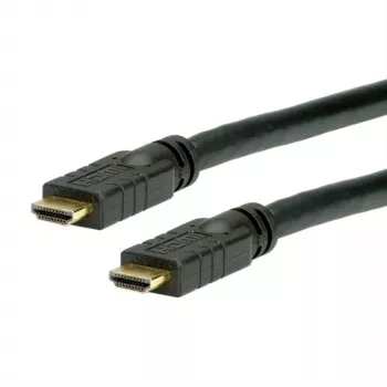 VALUE - HDMI mit Ethernetkabel - HDMI (M) bis HDMI (M) - 20 m - abgeschirmt - Schwarz - 4K Unterstützung
