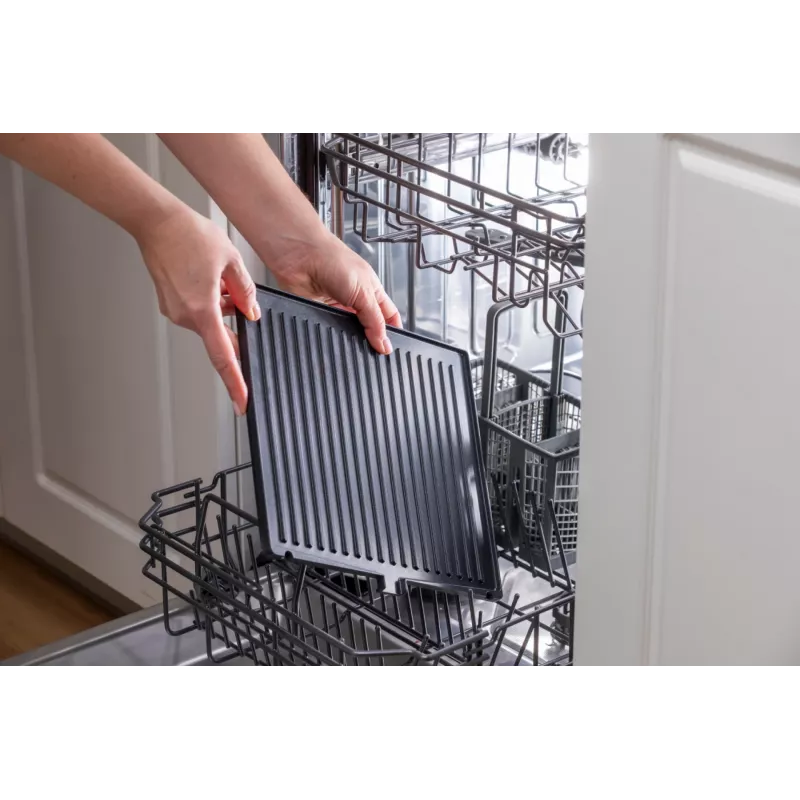 Grilinė keptuvė Gorenje GCG2000SD | kontaktinis grilis | juoda