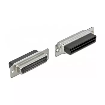Adapteris D-Sub 25 kontaktų crimp moteriškas į 2 x RJ45 moteriškas DeLOCK 66834