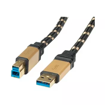 ROLINE Gold USB laidas – USB A (kištukas) į USB B (kištukas)