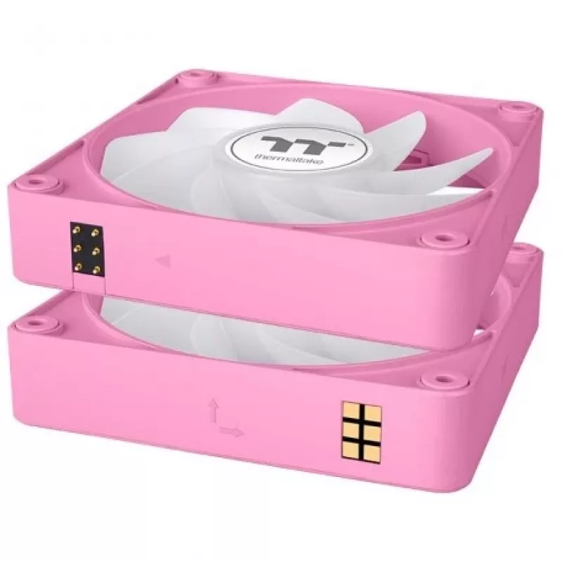 Thermaltake CT120 EX Reverse ARGB 120mm Pink 3 rinkinys