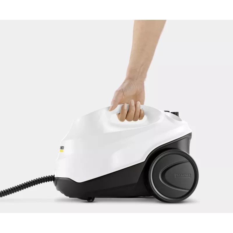 Cilindrinis garų valytuvas Kärcher SC 3 EasyFix — 1900 W, 1 L bakas, 3,5 bar, 2,2 m žarna