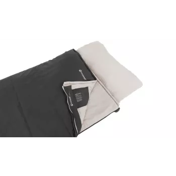 Miegmaišis Outwell Contour Prime suaugusiems stačiakampis 850×2200 mm poliesteris tamsiai pilkas