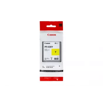 Canon PFI-030Y kasetė su rašalu 1 vnt. Originali Geltona
