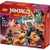 LEGO NINJAGO rinkinys 71827 Zane's Battle Suit Mech, 92 detalės, 2 minifigūrėlės, aukštis 100 mm, amžius 6+