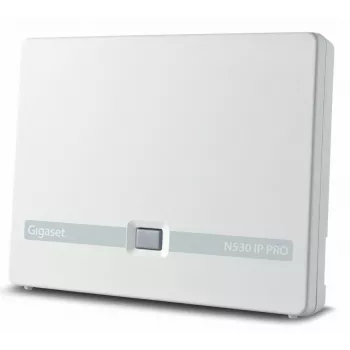 Gigaset N530 IP PRO + S700H PRO DECT telefono rinkinys su skambučio numerio atpažinimu, antracitinis