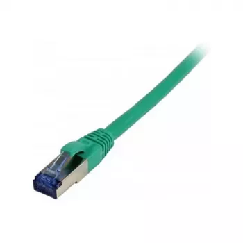 Pataisos kabelis RJ45 CAT6A 500MHz 0,25m žalias S-STP (S/FTP) TPE/LSZH (Superflex) AWG26 Syner