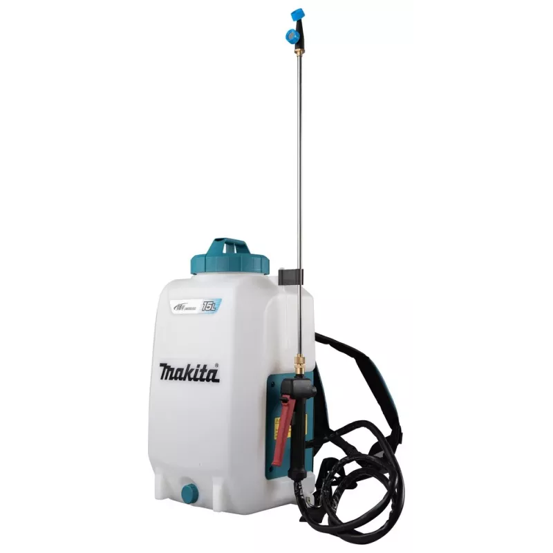 Sodo purkštuvas Makita DUS158Z, kuprininis, 15 L