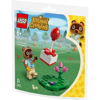 LEGO Animal Crossing 30731 Tom Nook ir balionas su staigmena, konstruktorius Polybag