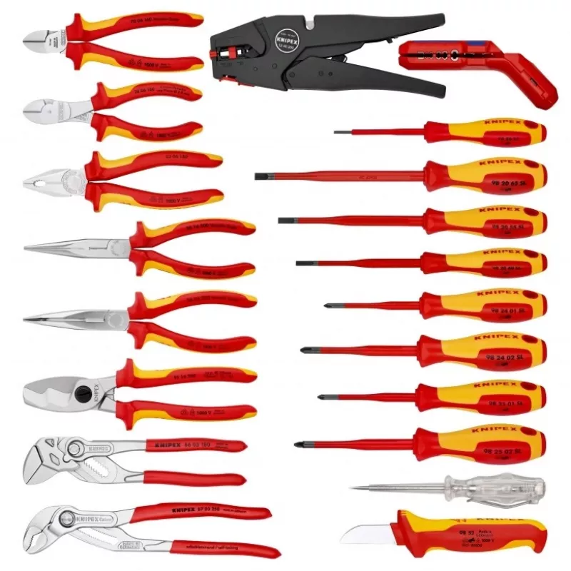 Įrankių rinkinys „Electric“ 20 dalių Knipex 00 21 20