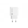 Patalpų kintamosios srovės greitasis įkroviklis NATEC RIBERA 12V 20W USB-C PD 3.0 + USB-A Samsung AFC Baltas