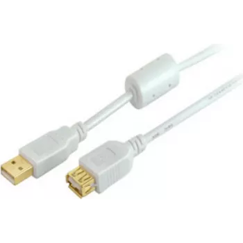 shiverpeaks BS77120-WF USB kabelis 1 m USB 2.0 USB A baltas (BS77120-WF)