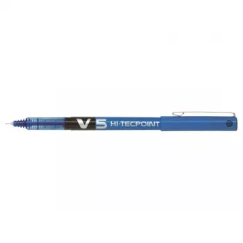 Pilot V5 HiTec rašikliai mėlyni 0,5 mm 12 vnt.