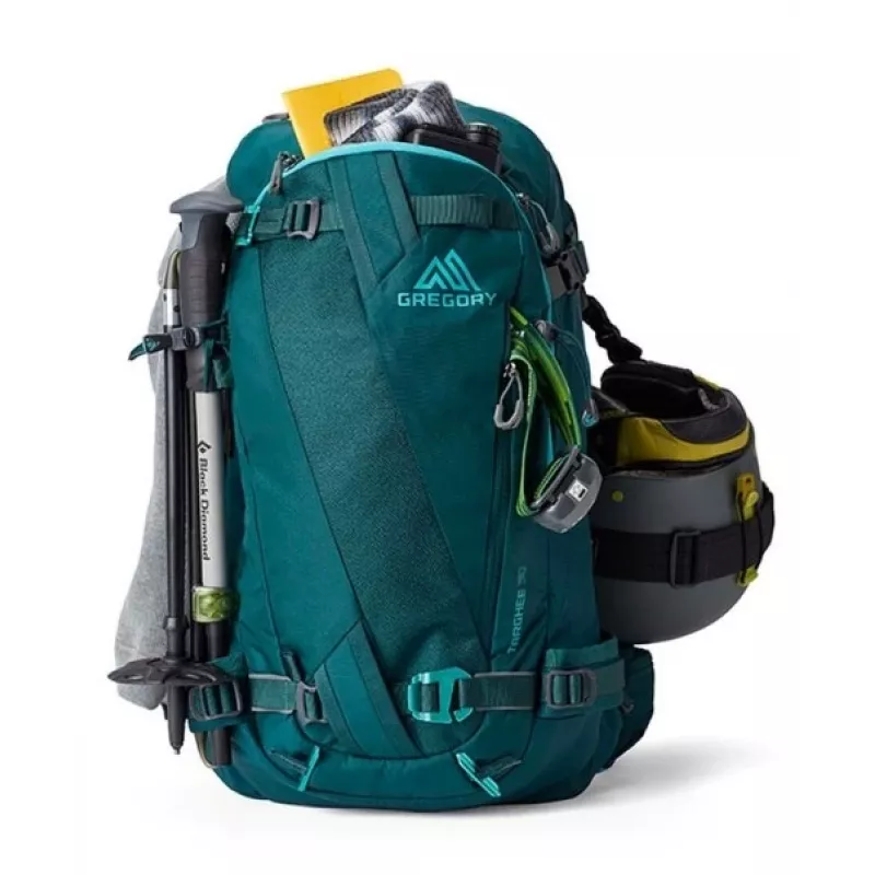 Gregory Targhee Women's kuprinė žygiams 30 L S/M žalia