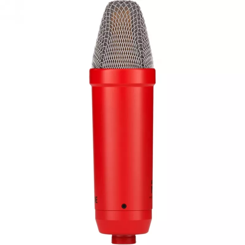 Studijinis kondensatorinis mikrofonas RØDE NT1 Signature Red – kardioidinis, 20–20000 Hz, -32 dB jautrumas, XLR (3 kontaktai), 313 g