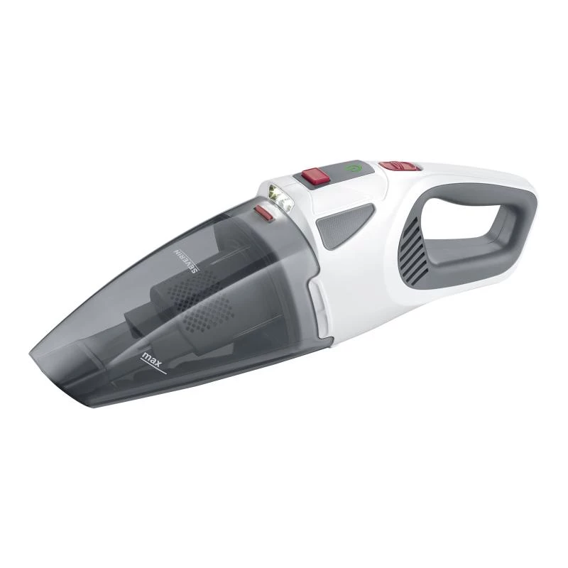 Severin HV 7146 belaidis siurblys / elektrinis šluotuvas šlapiam ir sausam valymui 120 W Pilka, Raudona, Balta 2.2 Ah