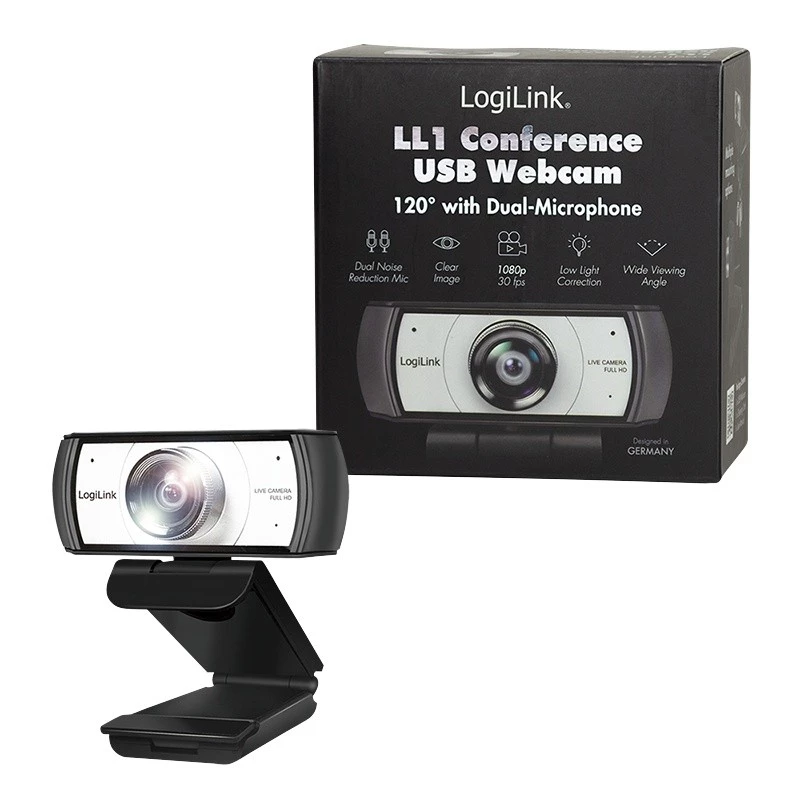 Internetinė vaizdo kamera LogiLink Conference HD USB