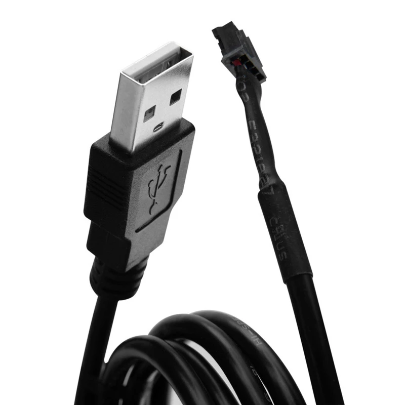 Kabelis EK Water Blocks Loop Connect Black 1 m