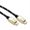 ROLINE 11.04.5921 DisplayPort kabelis 2 m juodas - auksinis