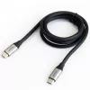 USB C į C duomenų ir įkrovimo kabelis Unitek C14082ABK 1 m, USB 3.2 Gen 2 (10 Gbit/s), 100 W PD, juodas